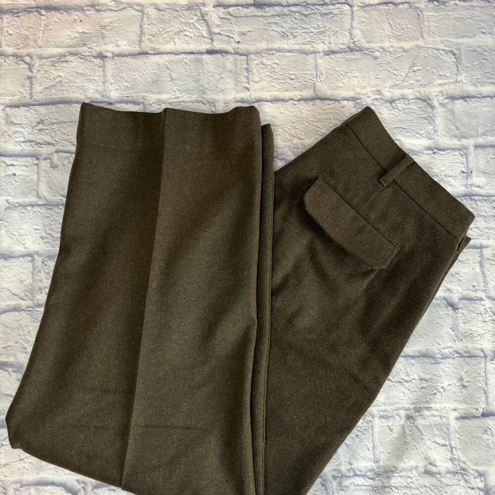 Banana Republic Stretch Wool Blend Pants Brown 38R